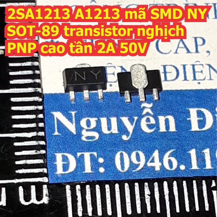 20 con 2SA1213 A1213 NY 2SC2873 C2873 MY SOT-89 transistor thuận nghịch PNP NPN cao tần 2A 50V kde78