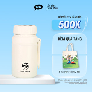 Bình giữ nhiệt khắc tên Fashion Cup 1000ml, bình uống nước Hàn Quốc có khay lọc trà – TUHUHOUSE
