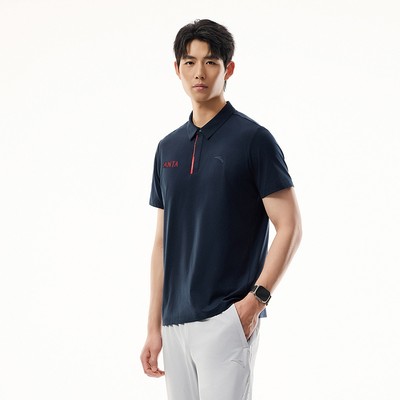 Áo polo thể thao nam Cross-training Anta Sports 1525C7127 Áo thể thao mang lại cảm giác mát lạnh và thoải mái khi mặc