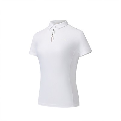 ANTA SS Nữ Training Áo Polo tay ngắn Short Sleeve Shirt Pickleball Training Badminton Tennis 1625C7104