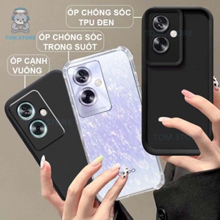  Ốp lưng Oppo A79 5G  A59 5G   A2M 5G  A2X 5G chống sốc đen,kem,TPU viền vuông,chống sốc trong suốt silicon 