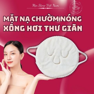   CAO CẤP DÀY  Mặt nạ xông hơi chờm nóng lạnh ủ ấm chăm sóc da mặt spa có thể tái sử dụng 
