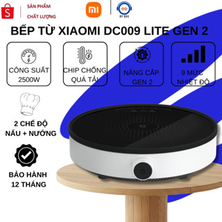  Bếp Từ Xiaomi DC009 Lite Gen 2 - Bếp Điện Từ Mini Thông Minh 9 Mức Nhiệt Chip Chống Cháy Nổ Bảo Hành 12 Tháng 
