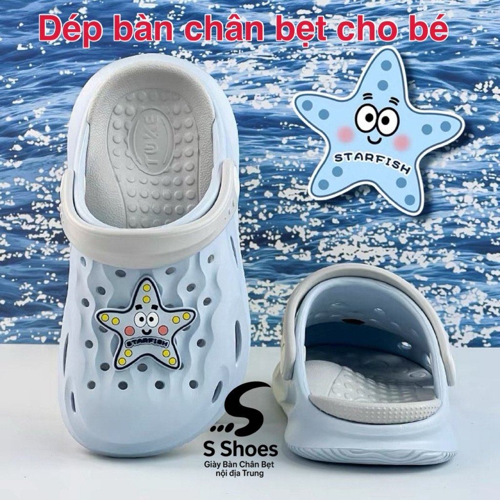 Dép Bàn Chân Bẹt Cho Bé Trai, Dép bàn chân bẹt cho bé Gái ( Mẫu Mới)