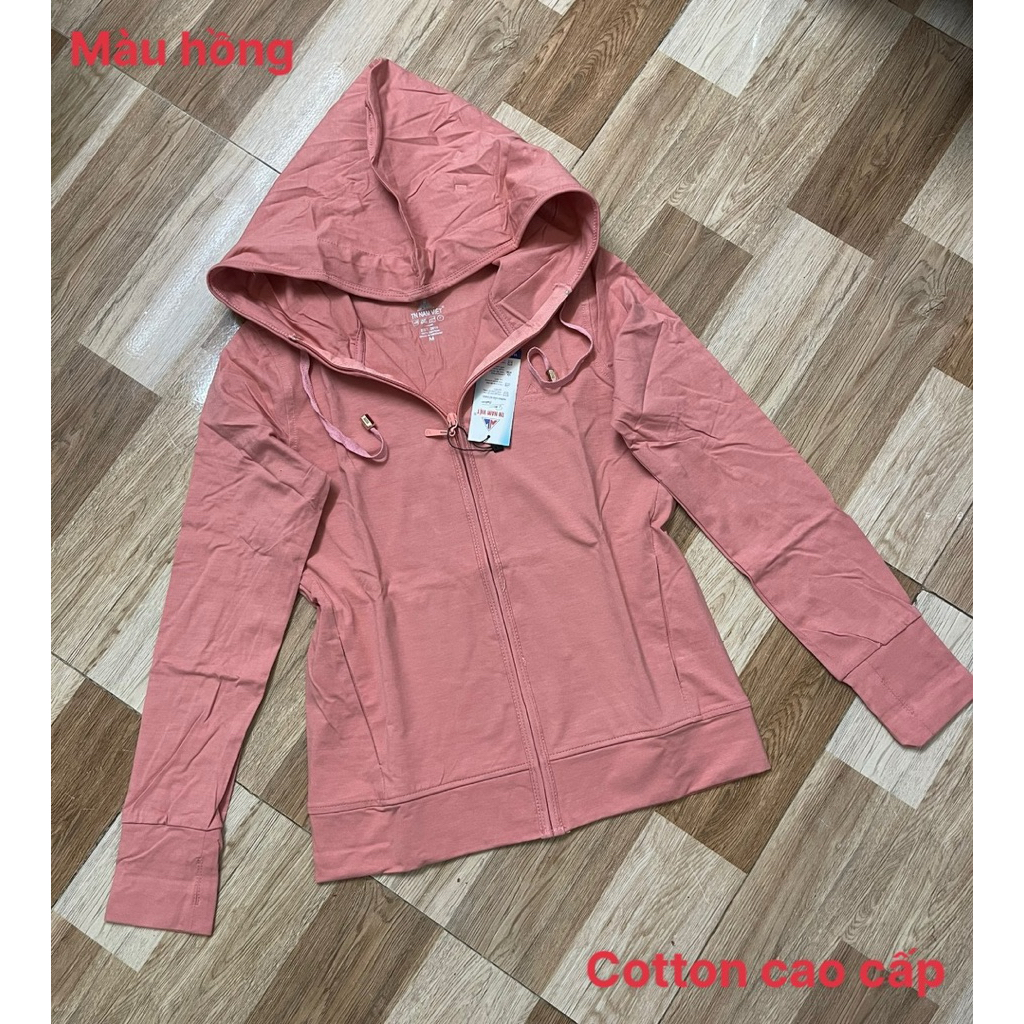 Áo khoác thun cotton trơn co giãn 4 chiều thấm hút mồ hôi tốt size từ 38kg đến 78kg | BigBuy360 - bigbuy360.vn