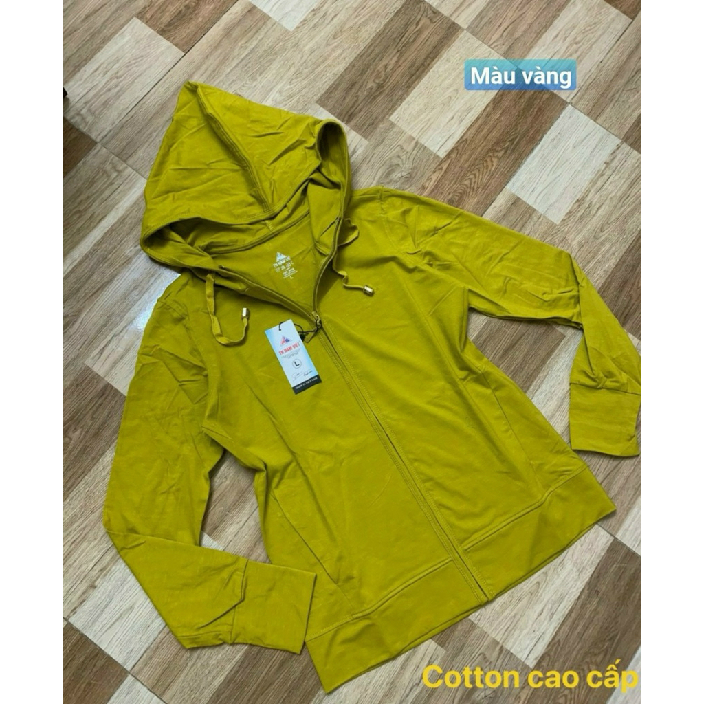 Áo khoác thun cotton trơn co giãn 4 chiều thấm hút mồ hôi tốt size từ 38kg đến 78kg | BigBuy360 - bigbuy360.vn