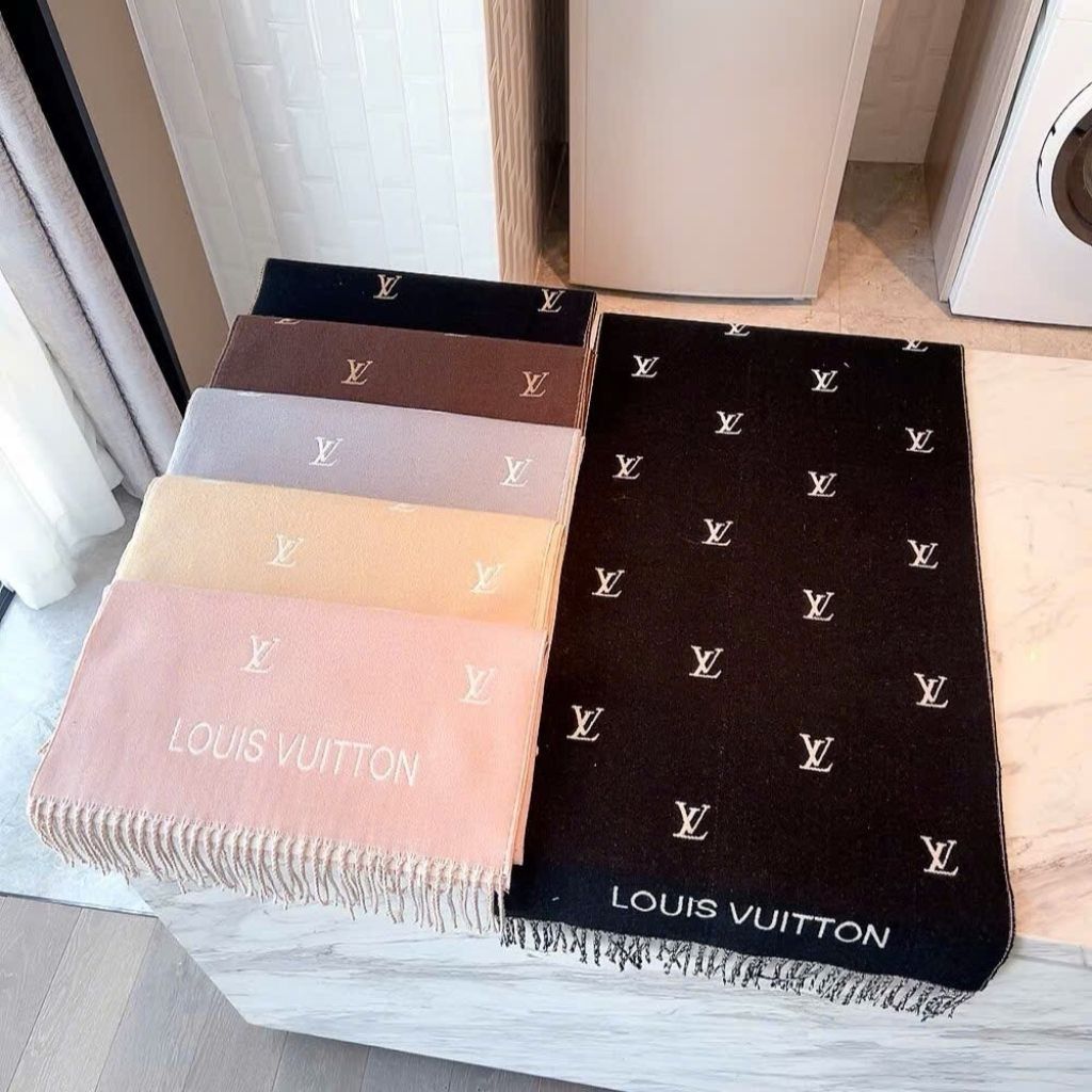 Khăn Choàng Cao Cấp Lv Len Dạ loại 1
