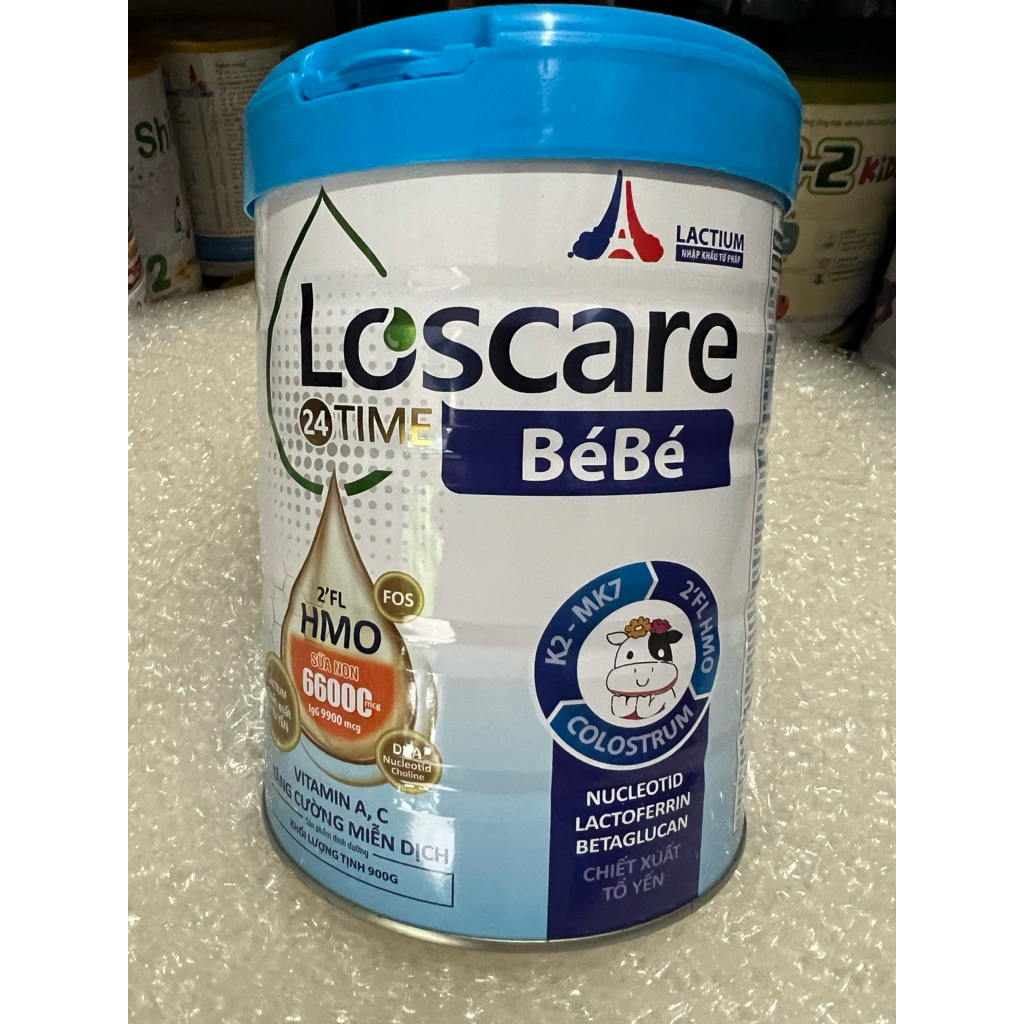sữa 0-12 loscare bébé 900g date th8/26