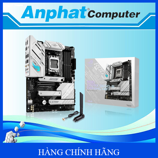 Bo mạch chủ Main ASUS ROG STRIX B650-A GAMING WIFI Socket AMD AM5 - Hàng Chính Hãng