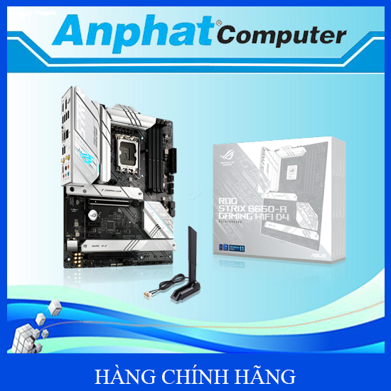 Bo mạch chủ Main ASUS ROG STRIX B660-A GAMING WIFI Socket LGA 1700 - Hàng Chính Hãng