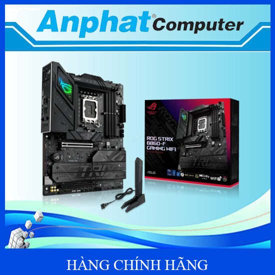 Bo mạch chủ Main ASUS ROG STRIX B660-F GAMING WIFI Socket LGA 1700 - Hàng Chính Hãng