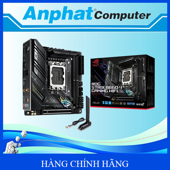 Bo mạch chủ Main ASUS ROG STRIX B660-I GAMING WIFI Socket LGA 1700 - Hàng Chính Hãng