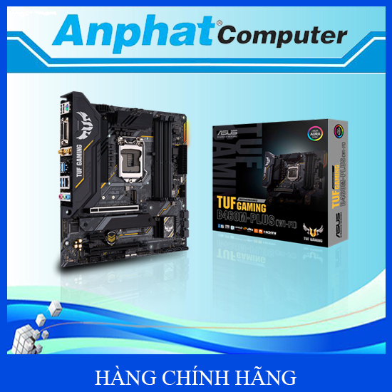 Bo Mạch Chủ Main Asus TUF Gaming B460M-Plus Wifi - Hàng Chính Hãng - Bảo hành 36 tháng