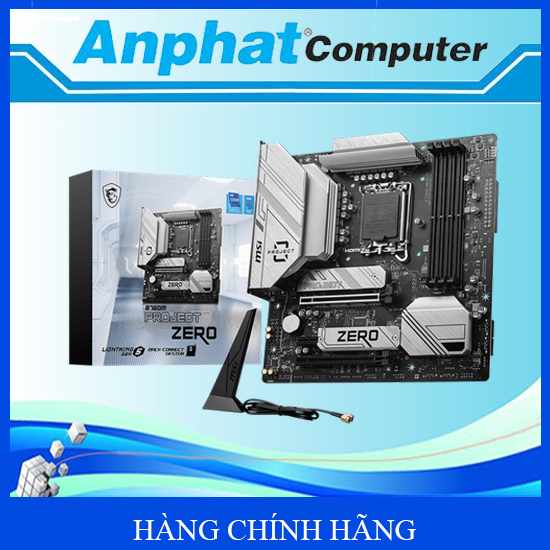 Bo mạch chủ Main B760M PROJECT ZERO Socket LGA 1700 - Hàng Chính Hãng