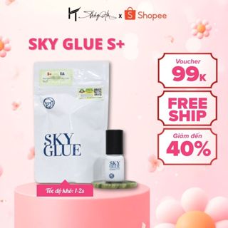Keo Nối Mi SKY S+ (1-2s), SKY D+ (3-4s), SKY TS (Không Màu) - Adhesive-New Sky, S+ 5g - Thúy Hà