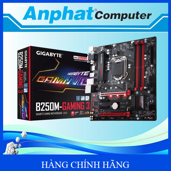 Bo mạch chủ Main Gigabyte B250M-Gaming 3 DDR4 Socket LGA 1151 - Hàng Chính Hãng