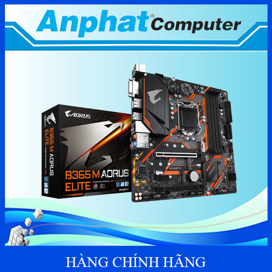 Bo mạch chủ Main Gigabyte B365M AORUS ELITE - Hàng Chính Hãng - Bảo hành 36 tháng