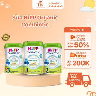 Sữa HiPP Organic Combiotic Số 1 2 3 Cho Bé 0-3 Tuổi, Tăng Đề Kháng, Dễ Tiêu Hóa, DHA, Lợi Khuẩn - Tâm Nhung Baby