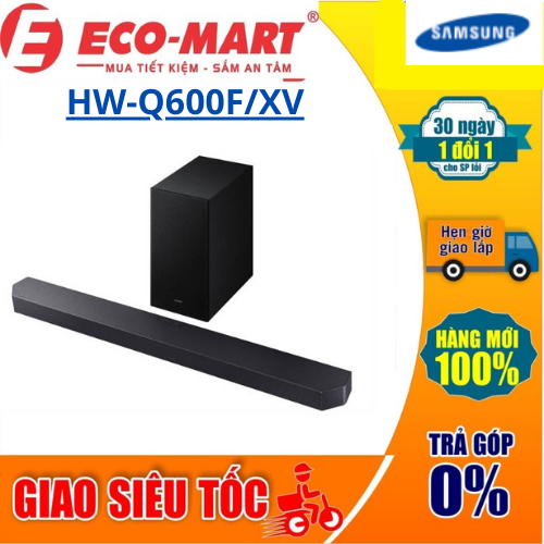 Q600F Bộ loa thanh, dàn âm thanh Samsung HW-Q600F/XV 380W ( Tặng giao lắp đặt miễn phí)