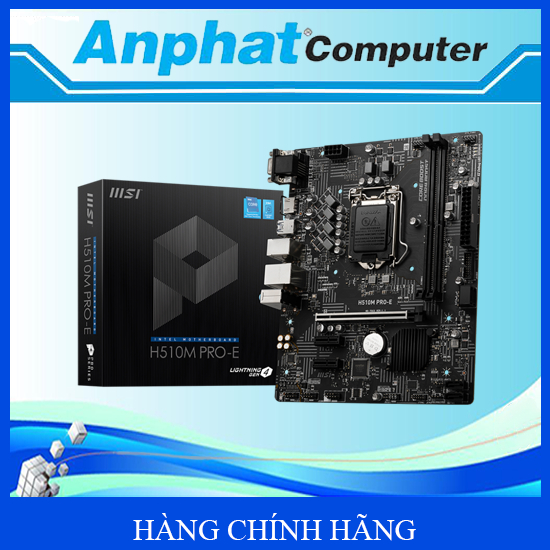 Bo mạch chủ Main MSI H510M PRO-E - Hàng Chính Hãng - Bảo hành 36 tháng
