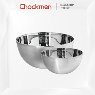  Âu Trộn KINSGEM by Chockmen Inox Siêu Dày Nhiều Size Bát Trộn Salat Âu Trộn Bột Chậu Rửa Đa Năng Nhà Bếp 