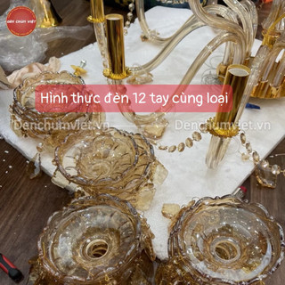 Đèn Chùm Nến 8 tay