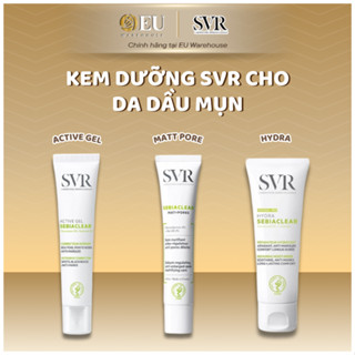 Kem dưỡng SVR Active Gel  Matt Pore Hydra Sebiaclear Da Dầu Mụn Giảm Mụn Kiềm Dầu Thu Nhỏ Lỗ Chân Lông 