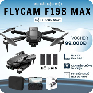 PIycam Mini, Flycam Giá Rẻ, Máy Bay Không Người Lái F198,Chế Độ Cân Bằng Giữ Vị Trí Tự Động