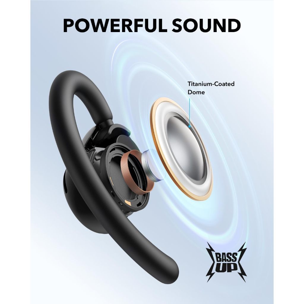 Tai nghe bluetooth dạng móc soundcore V20i siêu thoải mái, chống nước IP55, thời lượng phát tới 36H, kết nối bluetooth 5 | BigBuy360 - bigbuy360.vn