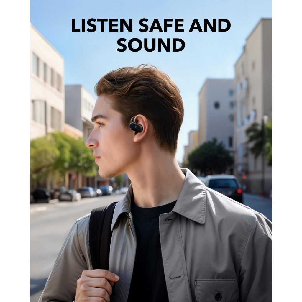 Tai nghe bluetooth dạng móc soundcore V20i siêu thoải mái, chống nước IP55, thời lượng phát tới 36H, kết nối bluetooth 5 | BigBuy360 - bigbuy360.vn