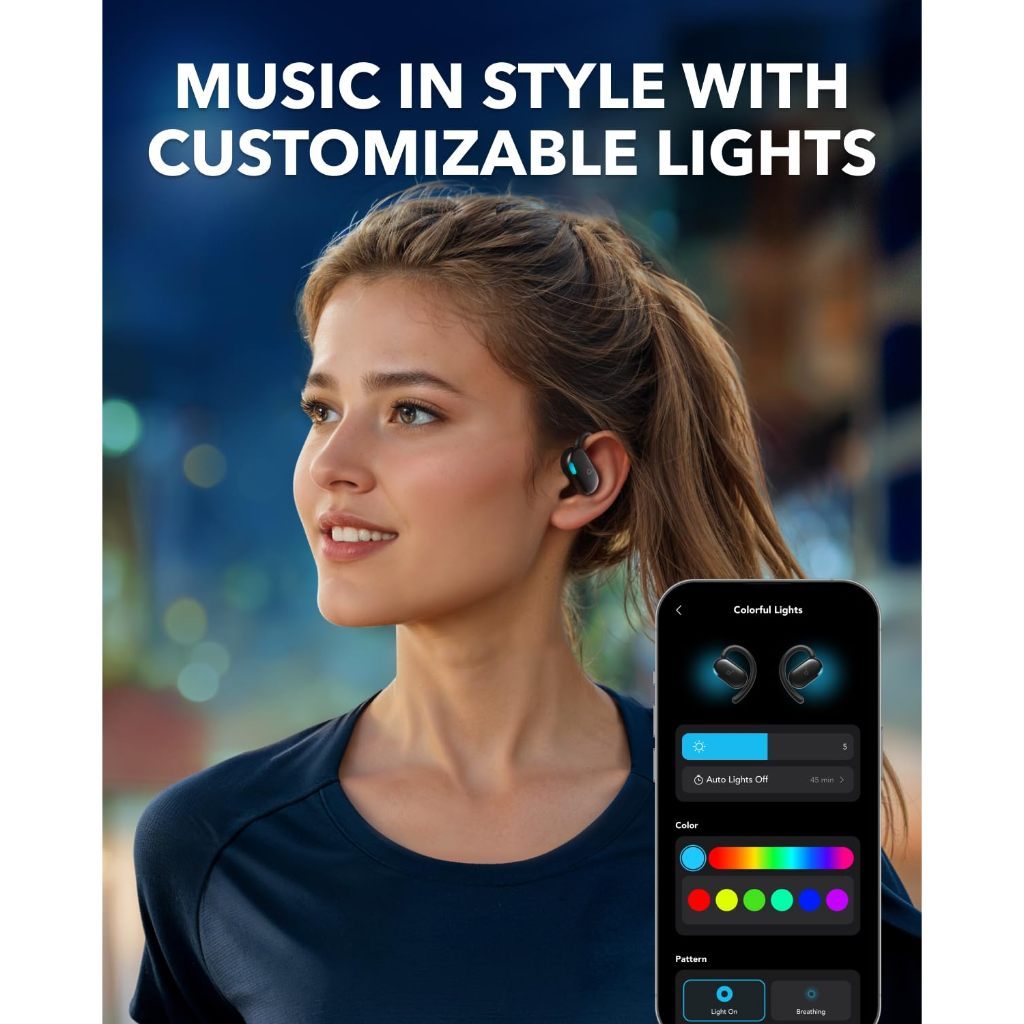 Tai nghe bluetooth dạng móc soundcore V20i siêu thoải mái, chống nước IP55, thời lượng phát tới 36H, kết nối bluetooth 5 | BigBuy360 - bigbuy360.vn