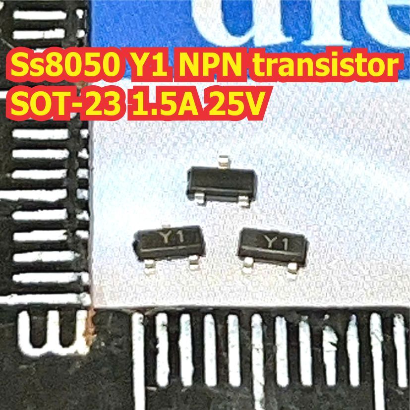 50 con SS8050 Y1 SS8550 Y2 S8550 2TY S8050 J3Y SOT-23 transistor nhỏ dán NPN PNP kde1535