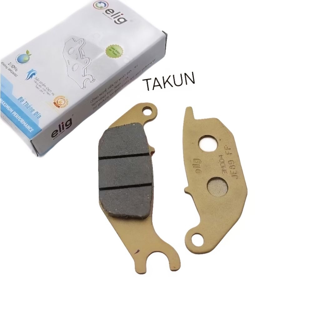 Bố thắng, má phanh đĩa sau EXCITER 135, 150, 155... chính hãng ELIG