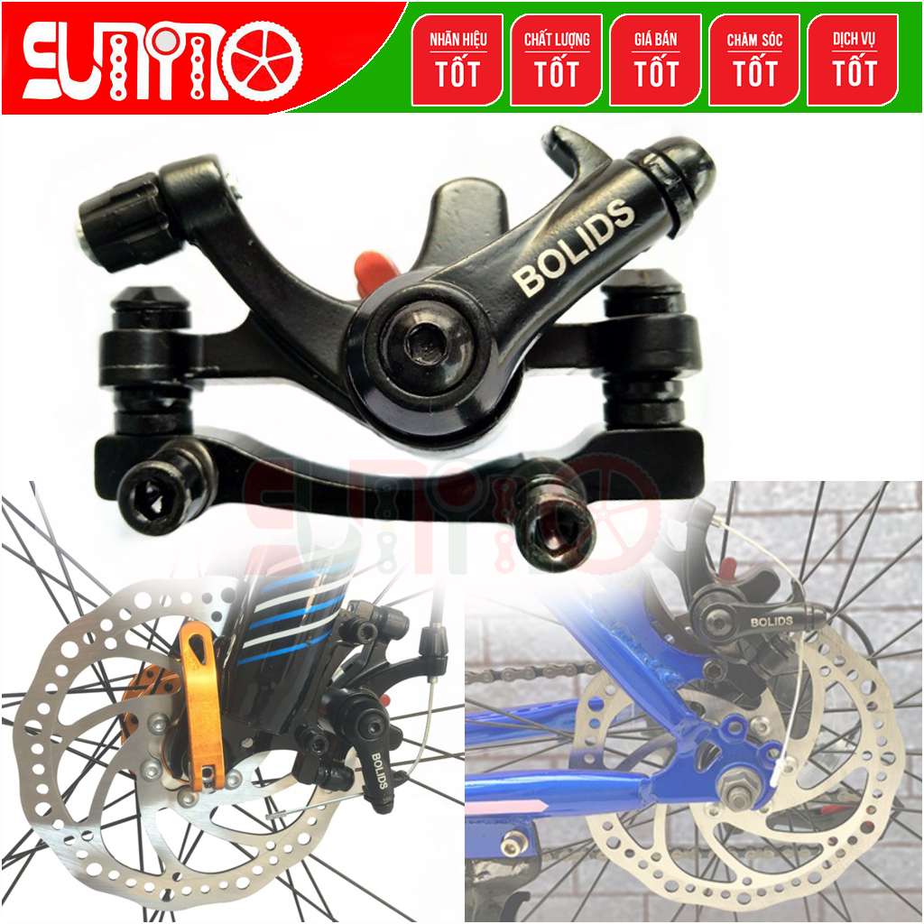 Củ thắng - Cụm thắng dĩa cơ BOLIDS BB8 gắn xe đạp địa hình