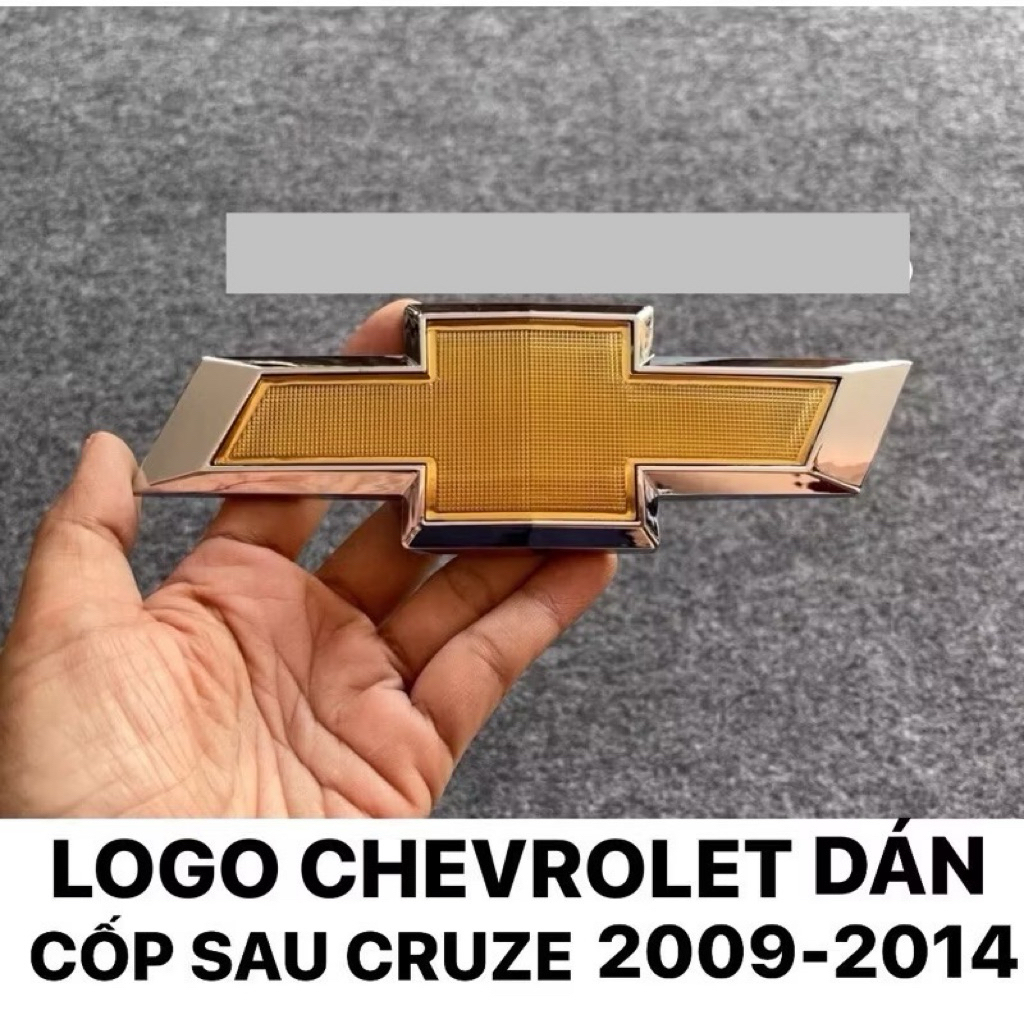 LOGO CHEVROLET DÁN CỐP SAU CHEVROLET CRUZE 08-14