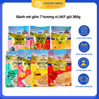 [Khánh Minh Hà Nội] Bánh Mè Giòn 6 Hương Vị UKF Gói 360G