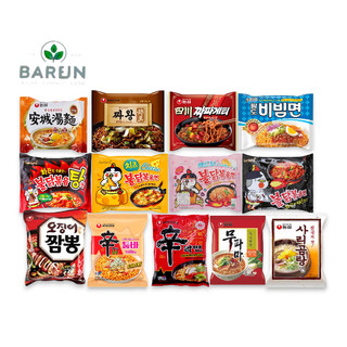 Bộ sưu tập Mỳ gói Hàn Quốc Korean ramen collection 한국 라면 콜렉션