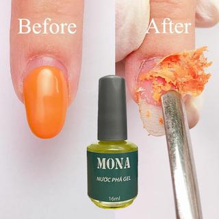 Combo nước phá gel, phá móng úp Mona Nails
