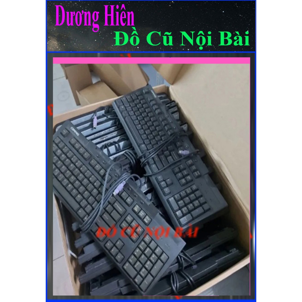 BÀN PHÍM CŨ CÁC HÃNG DELL, HP, FUHLEN, LENOVO ....