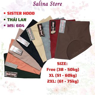  COMBO Quần Lót Nữ Su Đúc Thái Lan Cao Cấp 604 Cạp Quần Lưng Vừa Không Viền May SISTER HOOD 