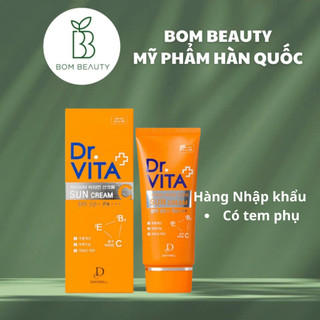   sun cream  Kem Chống Nắng Vitamin C Dr.Vita Vitamin Sun Cream SPF 50+ PA+++ Chống Tia UV Chống Lão Hóa 