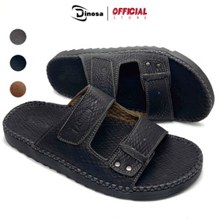  Dép Da Nam Dinosa Quai May Chống Nhăn,Dép 2 Quai Đế Doctor Khâu Chỉ 2 Lớp Siêu Bền,Êm...Bảo Hành 12 Tháng. 