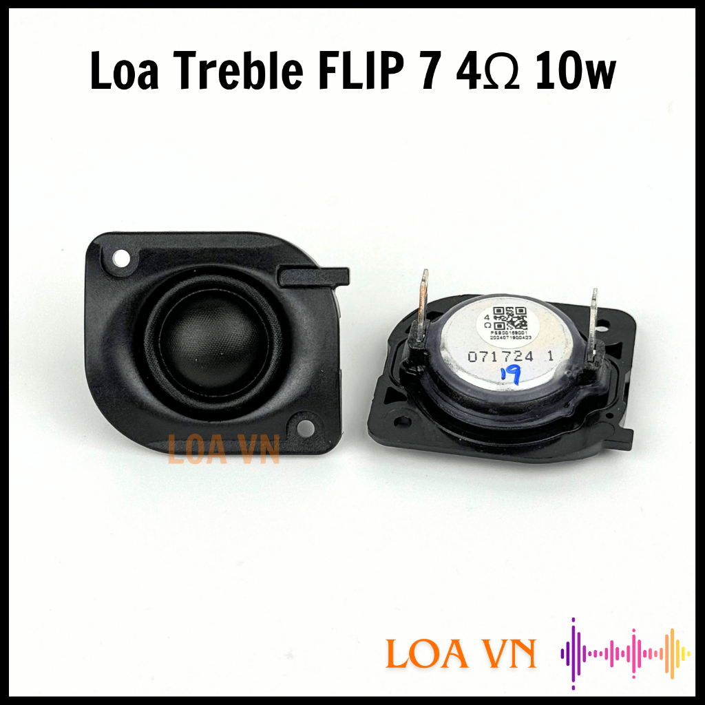 Loa treble lụa FLIP 7 công suất 4ohm 10w, loa treble đặc biệt âm thanh chi tiết