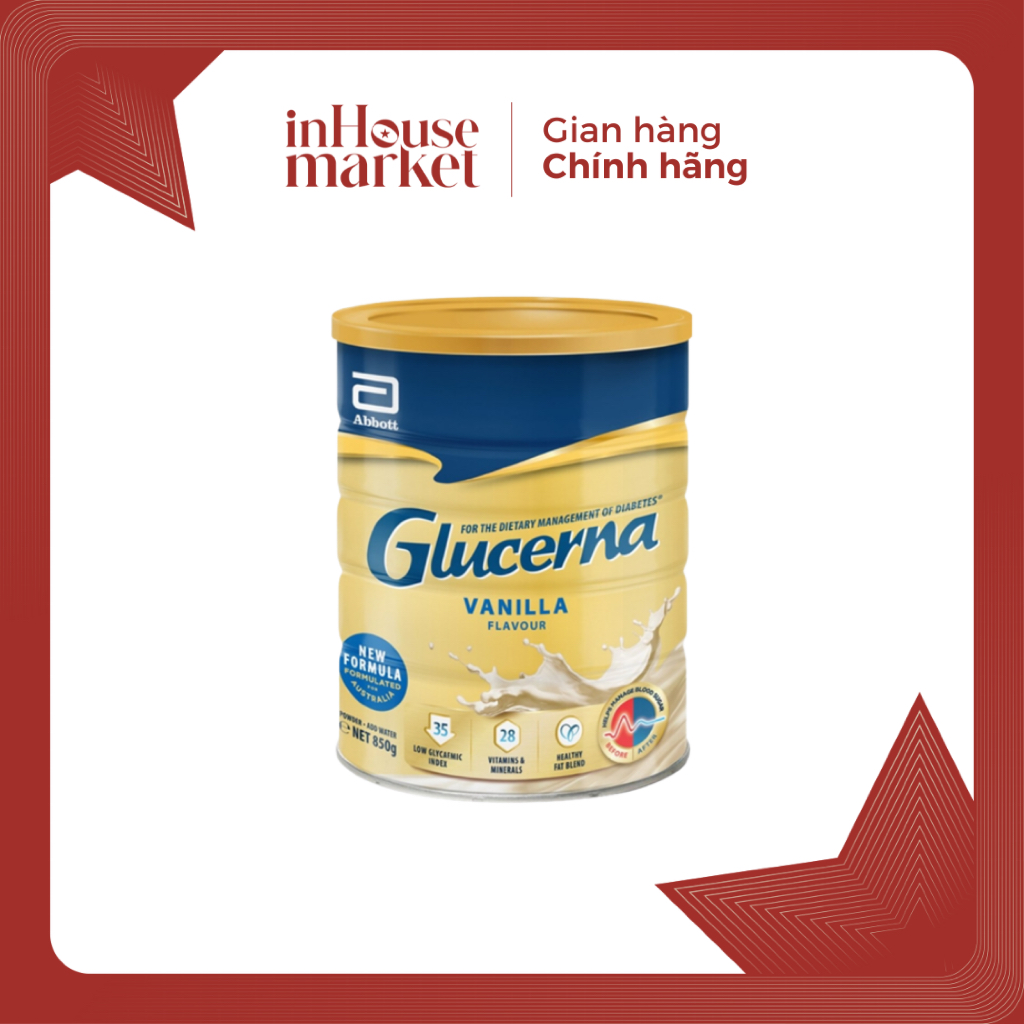 Sữa Bột Abbott Glucerna Úc (850g)
