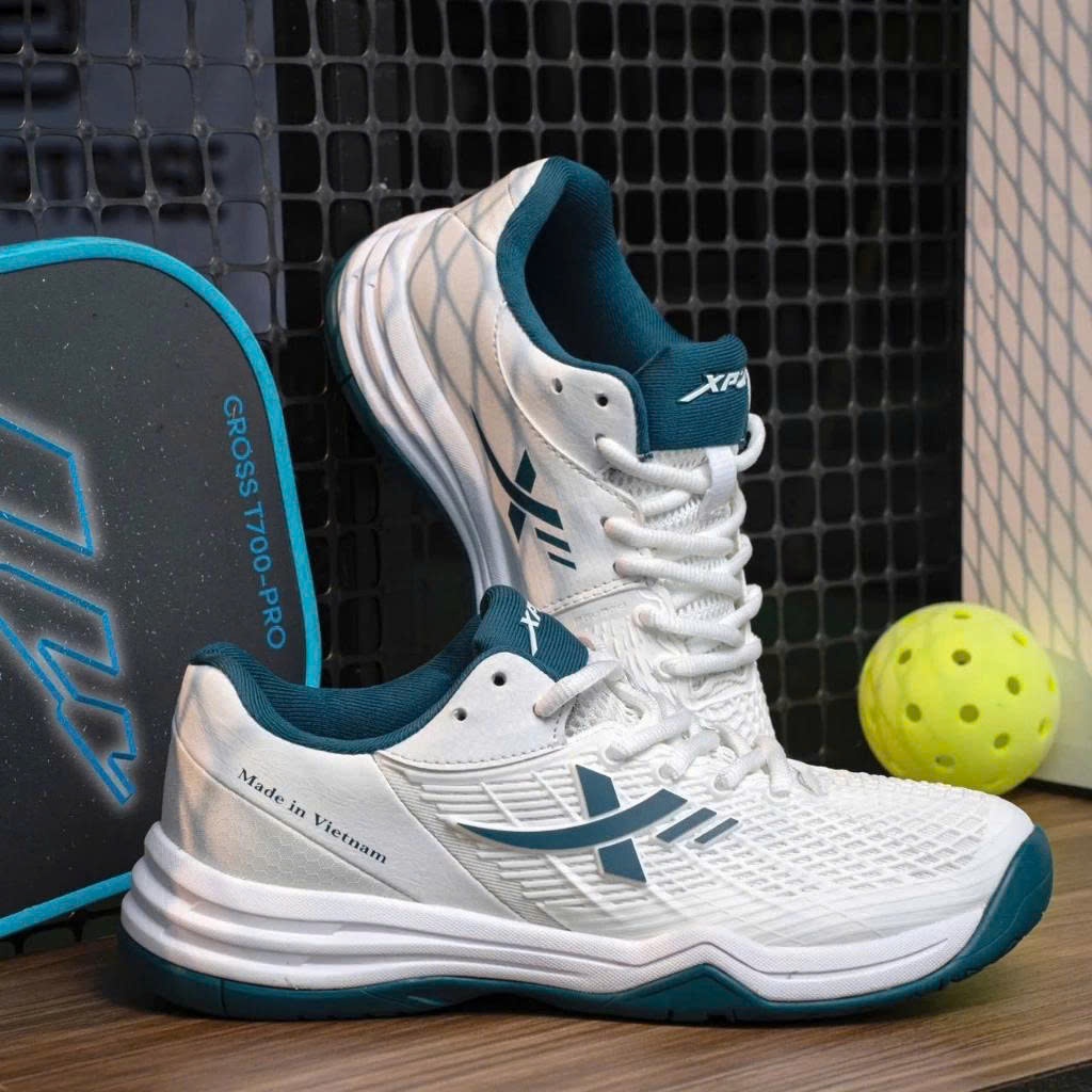 Giày Thể Thao XP XAMPO MAX Chính Hãng, Giày Pickleball, Cầu Lông Mẫu Mới Đế Kép Chống Xoắn