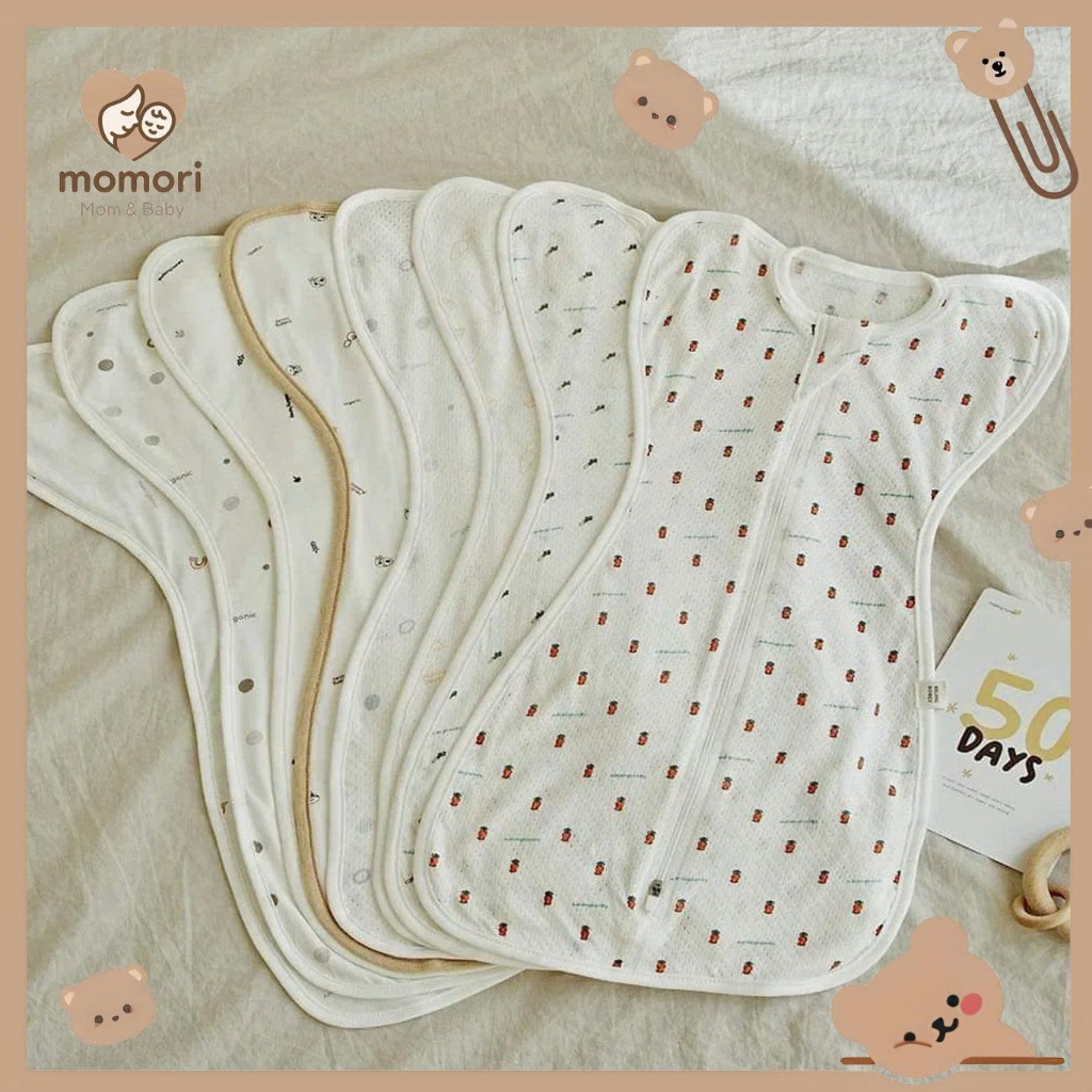 Nhộng chũn Organic Malang Honey Hàn Quốc dài cho bé - Made in Korea