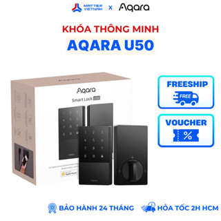   Lắp đặt HCM HN  Khóa Cửa Thông Minh Aqara U50 Smart Lock Matter DL-D05D 