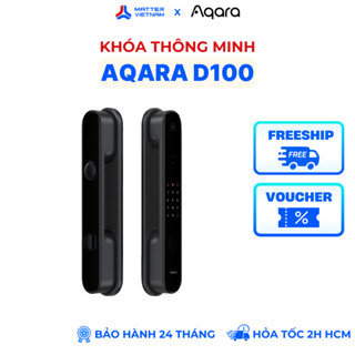   Lắp đặt HCM HN  Aqara D100 - BH 24 THÁNG - Khóa Thông Minh Vân Tay Aqara Dạng Push Pull Apple HomeKit - BẢN QUỐC TẾ 