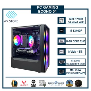 PC Econo 01 | I5 13400F, 16GB DDR5, 1TB SSD, Wifi + Bluetooth (Mới, BH 36T)