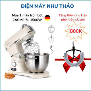 Máy trộn bột Zacme 7L 1500W- phiên bản 2025 siêu đẳng cấp